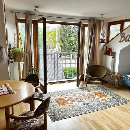 Sonnenloft - Zentrales, Helles Boho-apartement Im Herzen Von Apartmán